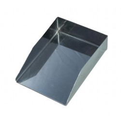 PELLE A PIERRE ACIER INOX 90mm x 65mm