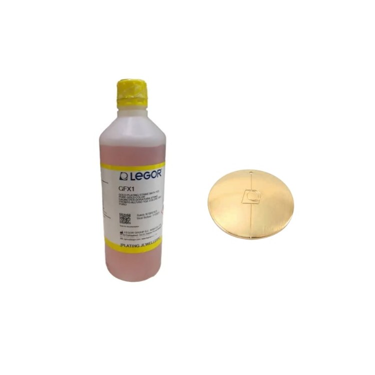 BAIN OR JAUNE ADHESIF 1g/L - LEGOR GFX1 BAIN OR JAUNE ADHESIF 1g/L - LEGOR GFX1