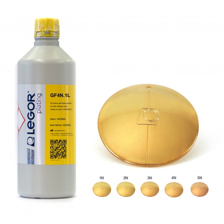 BAIN OR JAUNE FLASH 0.8g/L - LEGOR GF4N (4N) BAIN OR JAUNE FLASH 0.8g/L - LEGOR GF4N (4N)