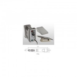 MICROMOTEUR INDUCTION OZ AVEC PAM + PED. RHEOSTAT