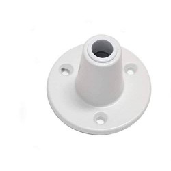 Support à visser pour lampe d'établis led - blanc