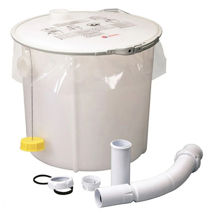 BAC DE DECANTATION SOUS EVIER ø340 X H320 - 14 litres BAC DE DECANTATION SOUS EVIER ø340 X H320 - 14 litres