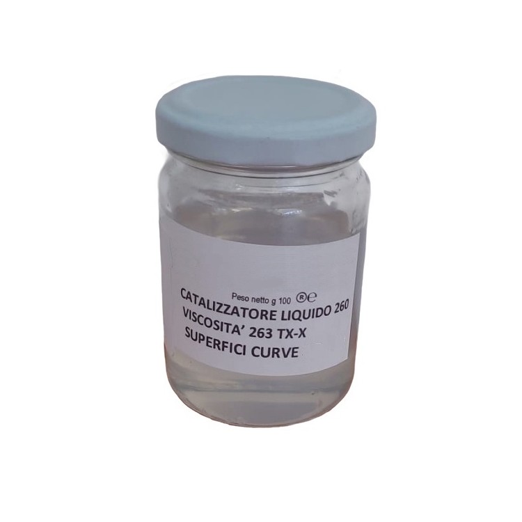 CATALYSEUR EMAUX POUR SURFACE COURBE (VISCOSITE 263TX) - 100g CATALYSEUR EMAUX POUR SURFACE COURBE (VISCOSITE 263TX) - 100g