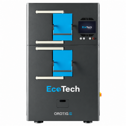 Four rotatif à double chambre pour la cuisson des cylindres - EcoTech - Orotig