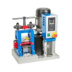 LAMINOIR ELECTRIQUE AVEC VARIATEUR PLAQUE + FILS + ROULETTE - 100MM