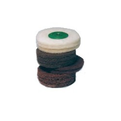BROSSE EPONGE NON TISSEE ENDUITE SCOTCH BRITE Ø90 x 20MM - G.MOY