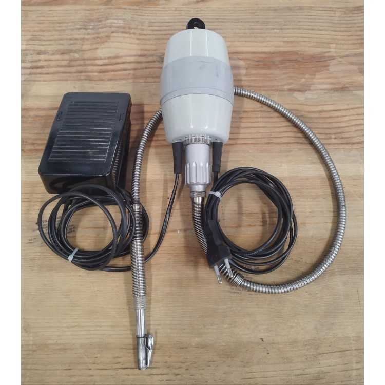 OCCASION - Moteur suspendu 12000 tours Techdent avec flexible et pédale