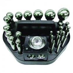SET / BOUTEROLLES JEU DE 24 (1 A 24) HAUTE QUALITE + DE A EMBOUTIR 50x50