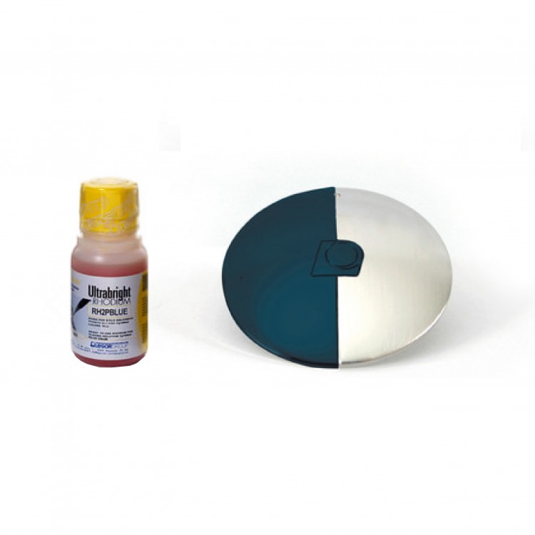 RHODIUM RHODINETTE BLEU 2g/100ml - LEGOR RH2PBLUE RHODIUM RHODINETTE BLEU 2g/100ml - LEGOR RH2PBLUE