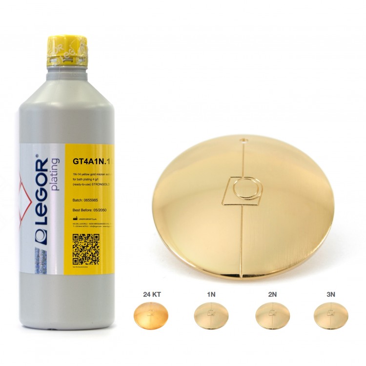BAIN OR JAUNE 4g/L - LEGOR GT4A1N (14K) BAIN OR JAUNE 4g/L - LEGOR GT4A1N (14K)