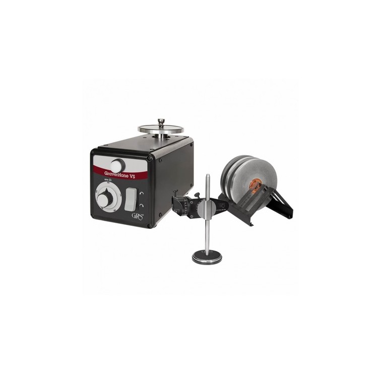 GRS AFFUTEUSE GRAVERHONE + 3 DISQUES DIAMANT + PORTE-OUTIL DOUBLE ANGLES