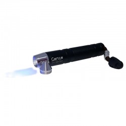 LAMPE GEMAX TORCHE 3 EN 1 : Lumière jaune - blanche + UV