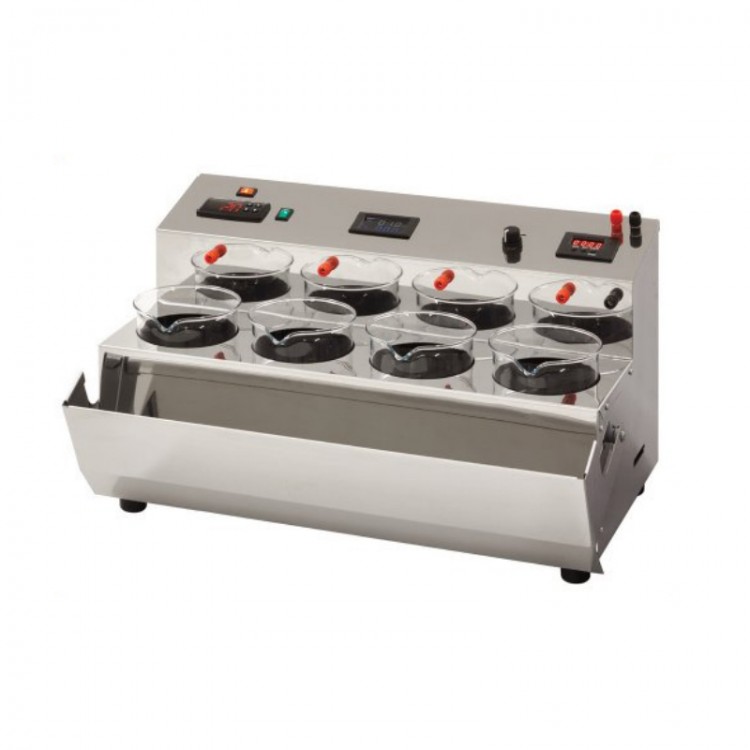 REDRESSEUR 2L (4x2L) + 2 ANODES + 1 chauffage + 1 agitation REDRESSEUR 2L (4x2L) + 2 ANODES + 1 chauffage + 1 agitation