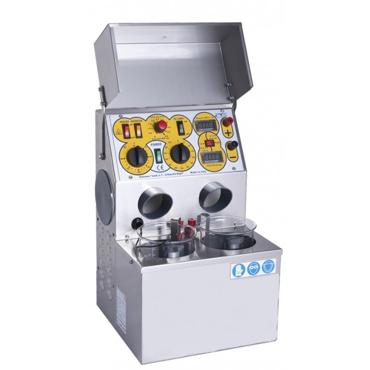 REDRESSEUR 1L (2x1L) + 2 ANODES + sortie pour aspiration des fumées REDRESSEUR 1L (2x1L) + 2 ANODES + sortie pour aspiration des fumées