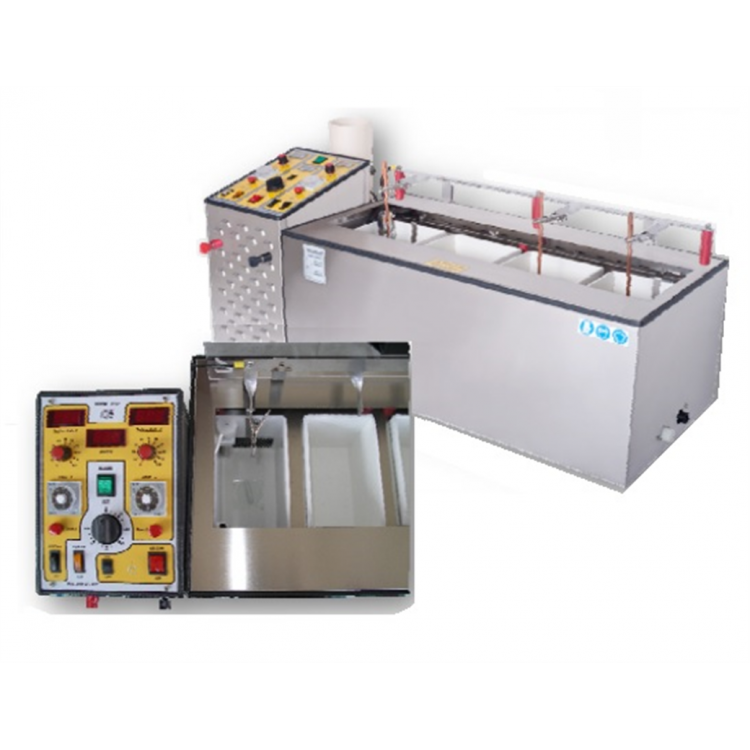 REDRESSEUR 5L (4x5L) + 3 ANODES + 2 agitations + 2 chauffages REDRESSEUR 5L (4x5L) + 3 ANODES + 2 agitations + 2 chauffages