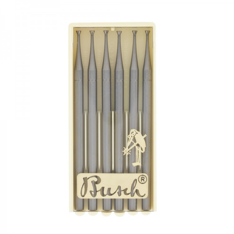 BUSCH - JEU DE 6 FRAISES CREUSES (411CT) 011 A 020 BUSCH - JEU DE 6 FRAISES CREUSES (411CT) 011 A 020