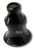 LOUPE HORLOGER N°1 / 10X Ø21mm DOUBLE FOYER
