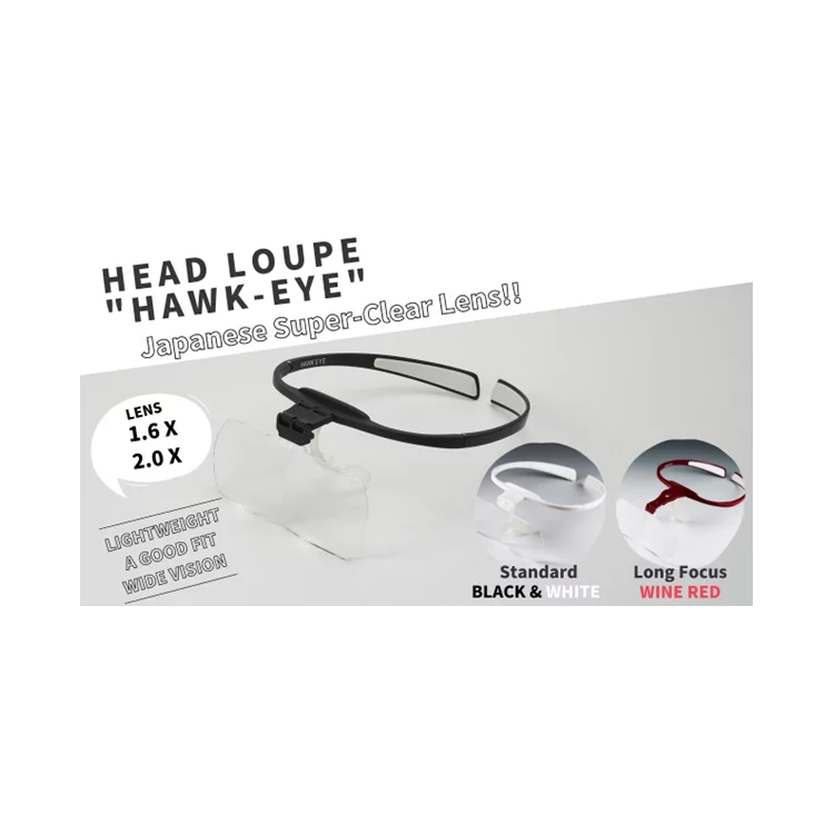 LOUPE BINOCULAIRE HAWK EYE 2.0X LOUPE BINOCULAIRE HAWK EYE 2.0X