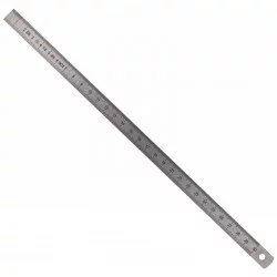 REGLET ACIER INOX 30 CM