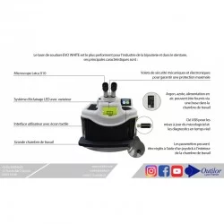 LASER EVO WHITE AVEC OBC - OUVERTURE LARGE