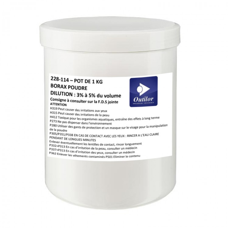 BORAX POUDRE 1KG BORAX POUDRE 1KG