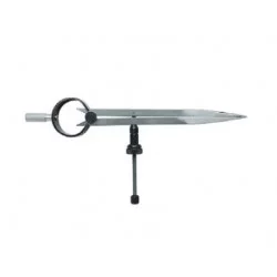 COMPAS ACIER TREMPE POINTES FINES 150MM - FABRICATION FRANCAISE