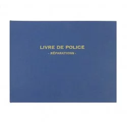 LIVRE DE POLICE REGISTRE BIJOUTIER REPARATION