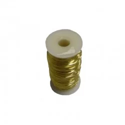 BOBINE FIL LAITON POUR GALVANOPLASTIE 0.40