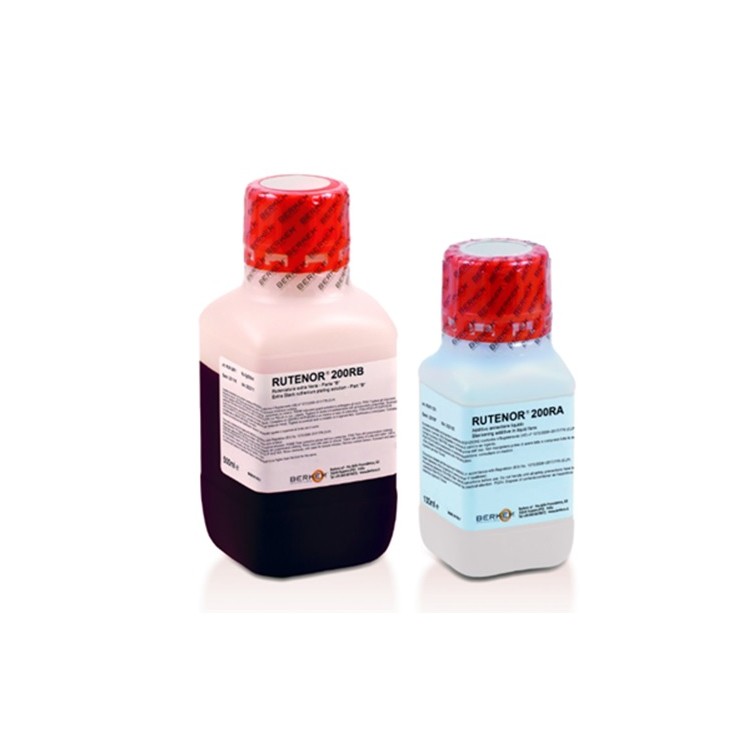 BAIN RUTHENIUM NOIR 5g/600ml + additif 100ml - BERKEM RUTENOR 205C + 200RA BAIN RUTHENIUM NOIR 5g/600ml + additif 100ml - BERKEM RUTENOR 205C + 200RA
