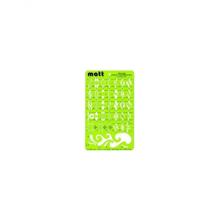 GABARIT A TRACER N°4 5105 FANCY RINGS GABARIT A TRACER N°4 5105 FANCY RINGS