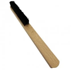 BROSSE A MAIN SOIE NOIRE 4RGS 22CM