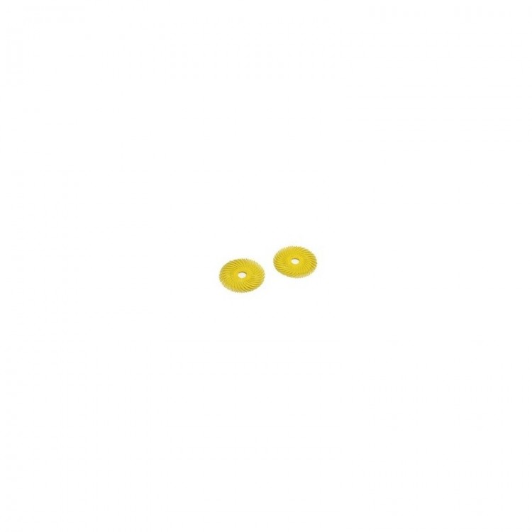 MEULETTE POLY-ABRASIVE Ø19MM G.80 JAUNE MEULETTE POLY-ABRASIVE Ø19MM G.80 JAUNE