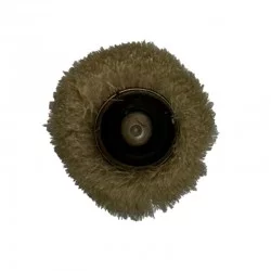 Brossettes furet chèvre blanc – Queue 2,35 mm – Lot de 10 pièces (tailles mixtes)