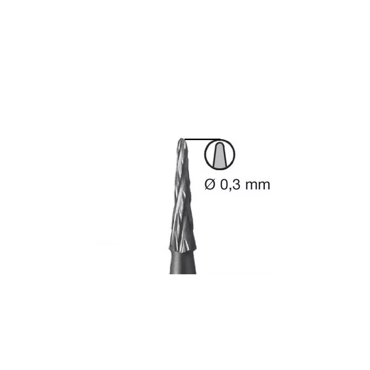 BUSCH - FRAISE CONIQUE CARBURE 23SRX 008 - 1P