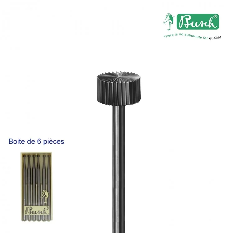 BUSCH - FRAISE ROUE ACIER (412) 6P 070
