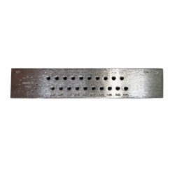 Filière en tungstène ronde Ø 2.25 à 3.20 mm – 20 trous