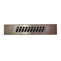 Filière en tungstène ronde Ø 2.25 à 3.20 mm – 20 trous