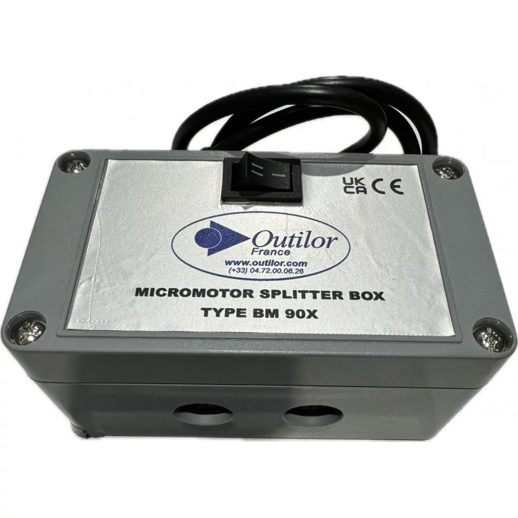 BOITIER DE SELECTION (SWITCH) DOUBLE SORTIE POUR MICROMOTEUR BOITIER DE SELECTION (SWITCH) DOUBLE SORTIE POUR MICROMOTEUR