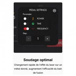 LASER EVO X TECH BLACK - AVEC PEDALE ANALOGIQUE