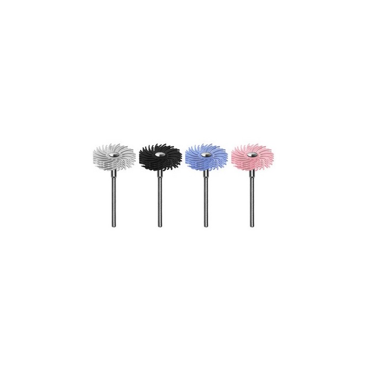 ASSORTIMENT 7 POLISSOIRS SOLEIL SUNBURST DEDECO - G.80 &gt; G.1000