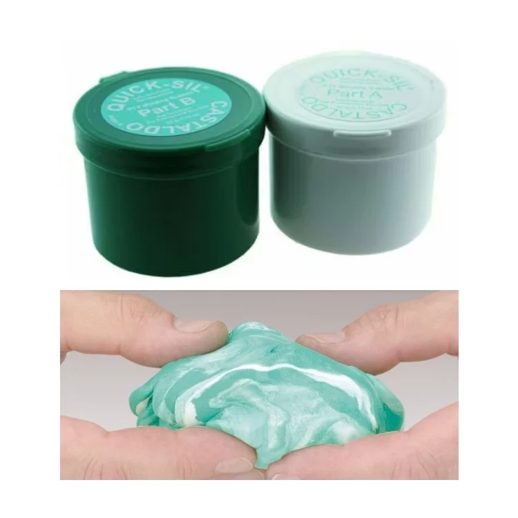 CASTALDO QUICK SIL BI-COMPOSANT MINI BLANC / VERT (DUR) CASTALDO QUICK SIL BI-COMPOSANT MINI BLANC / VERT (DUR)