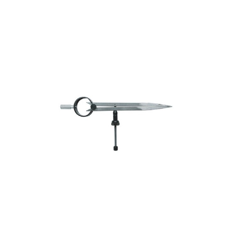 COMPAS ACIER TREMPE POINTES FINES 150MM - FABRICATION FRANCAISE