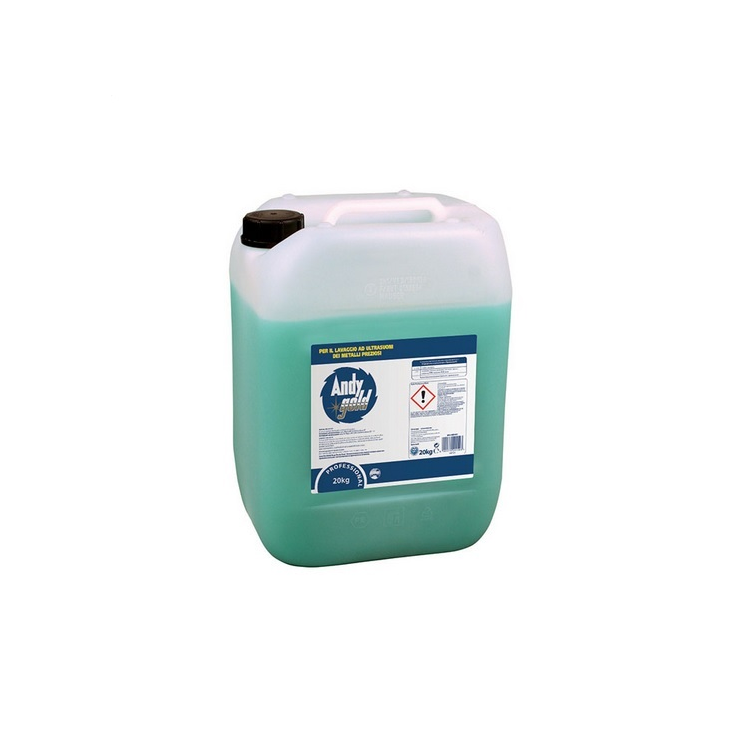 SAVON ULTRASON LIQUIDE ANDY GOLD SPECIAL GALVANO - 20 LITRES SAVON ULTRASON LIQUIDE ANDY GOLD SPECIAL GALVANO - 20 LITRES
