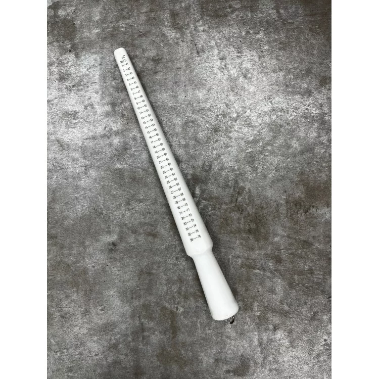 DESTOCKAGE- TRIBOULET METRIQUE BAGUE PLASTIQUE BLANC DESTOCKAGE- TRIBOULET METRIQUE BAGUE PLASTIQUE BLANC