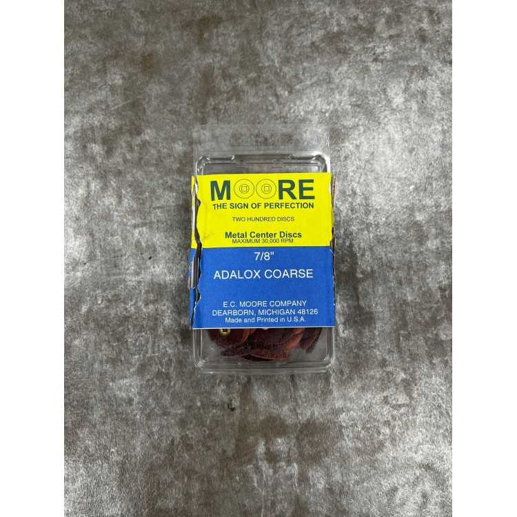 DESTOCKAGE- DISQUES ABRASIF MOORE GRAIN FORT DESTOCKAGE- DISQUES ABRASIF MOORE GRAIN FORT