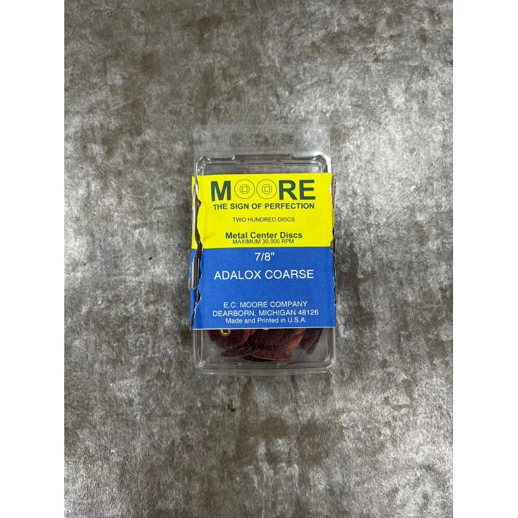 DESTOCKAGE- DISQUES ABRASIF MOORE GRAIN FORT DESTOCKAGE- DISQUES ABRASIF MOORE GRAIN FORT