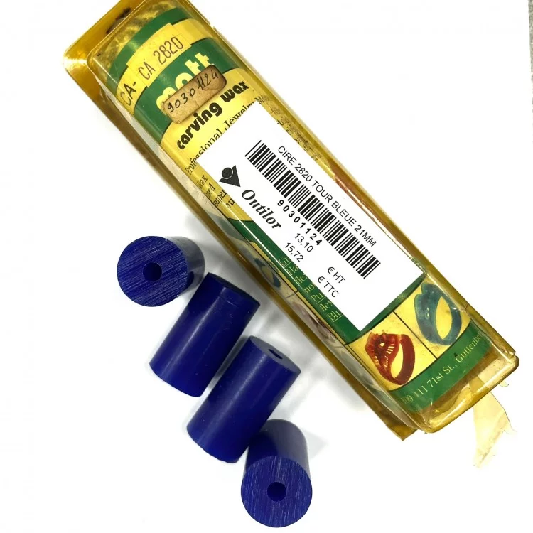 DESTOCKAGE-CIRE 2820 TOUR BLEUE 21MM DESTOCKAGE-CIRE 2820 TOUR BLEUE 21MM