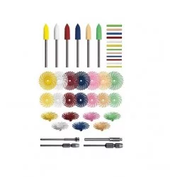 ASSORTIMENT 116 POLISSOIRS SOLEIL SUNBURST DEDECO DELUXE - G.200 &gt; 1µ