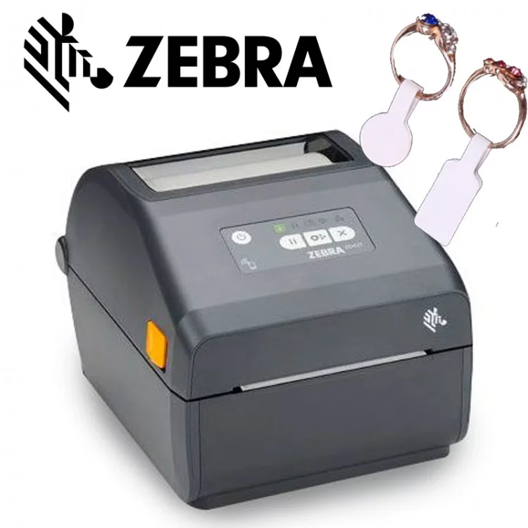 IMPRIMANTE ETIQUETTES ZEBRA ZD421 "Etiquettes bijoux" - Gemlogic IMPRIMANTE ETIQUETTES ZEBRA ZD421 "Etiquettes bijoux" - Gemlogic
