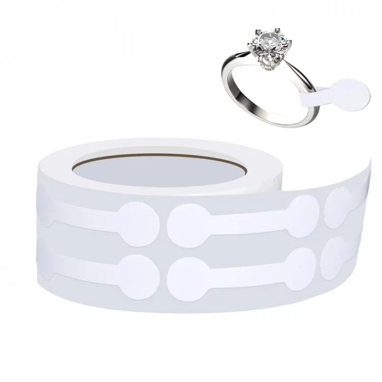 Étiquettes bijoux Polypro en rouleau de 1000 - Gemlogic Étiquettes bijoux Polypro en rouleau de 1000 - Gemlogic